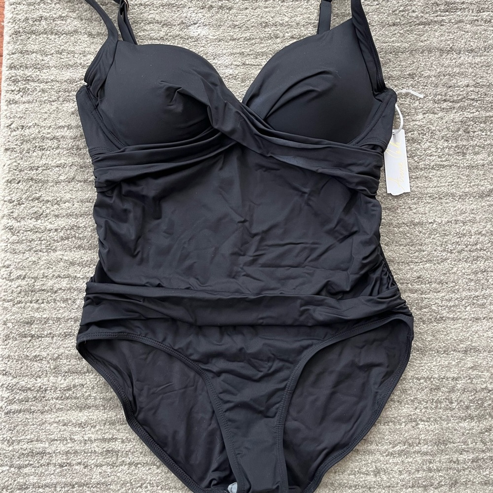 Anne Cole Black Swimsuit
